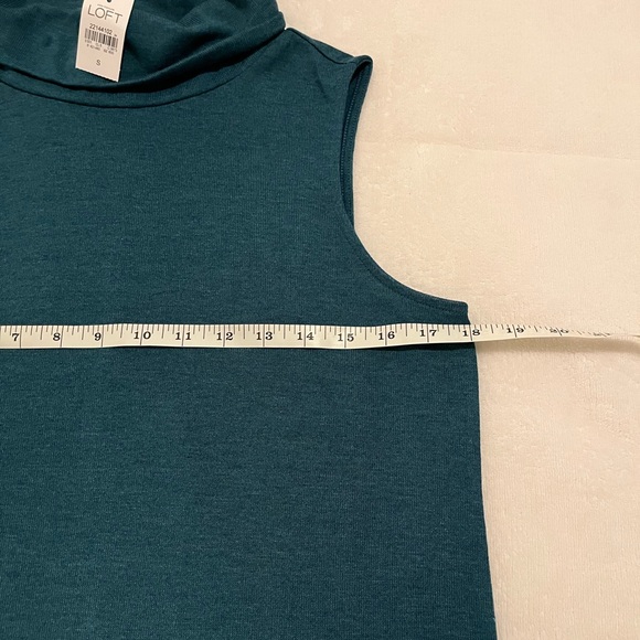 NWT Womens Ann Taylor Loft Blue Tank Top - Picture 4 of 6